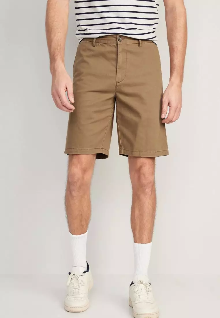 old navy mens khaki shorts