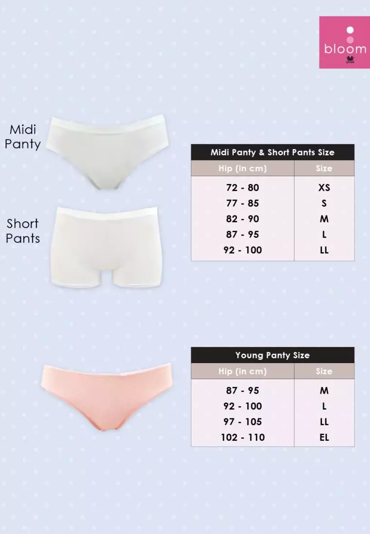 Wacoal Bloom Junior Short Panty JP 3534
