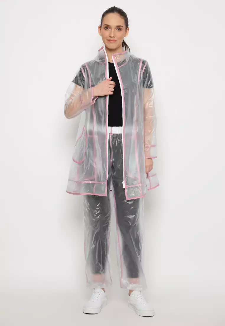 Qara Raincoat Pink
