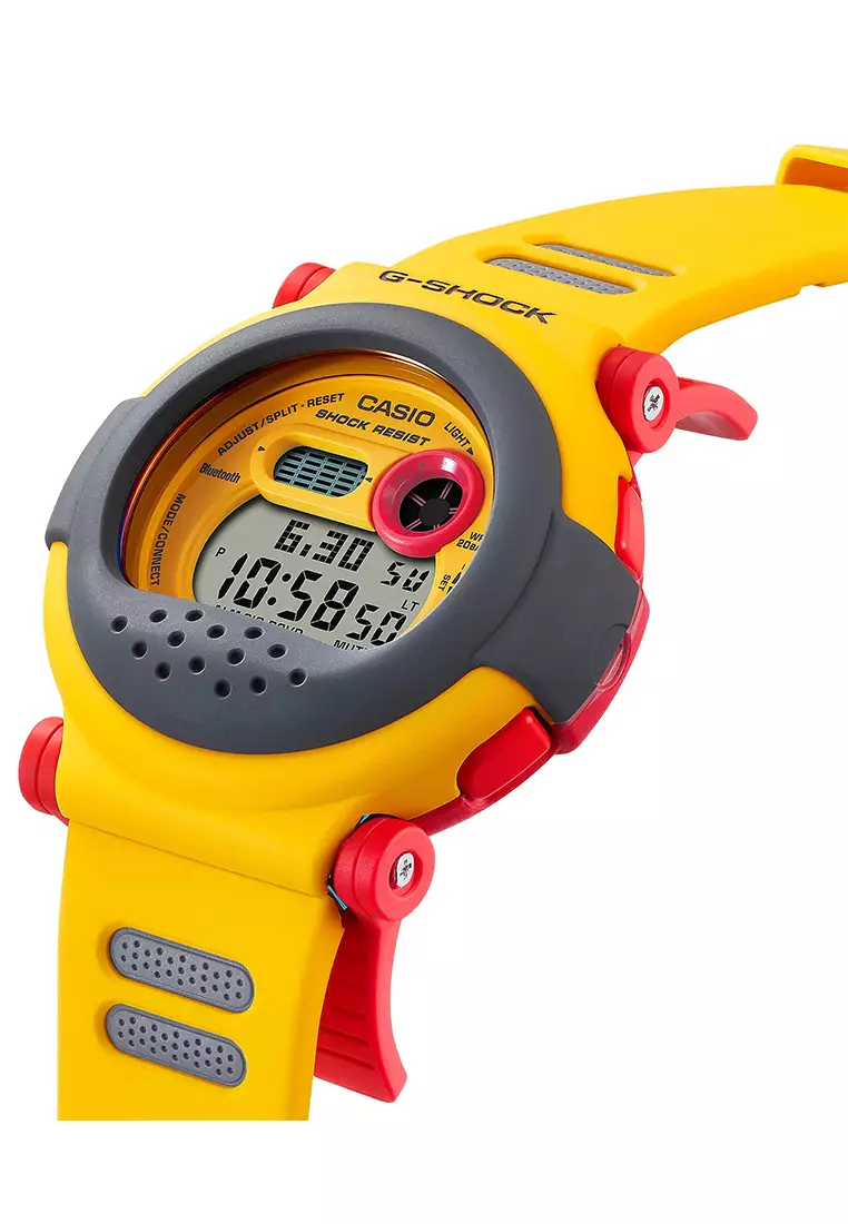 G-Shock - Jam Tangan Digital Pria - Yellow - Resin Strap - G-B001MVE-9D