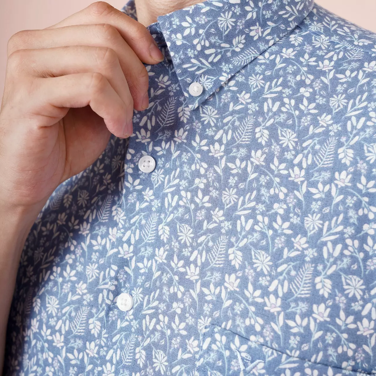 Ethan White - Short Sleeve Linen Bruflo 13DB