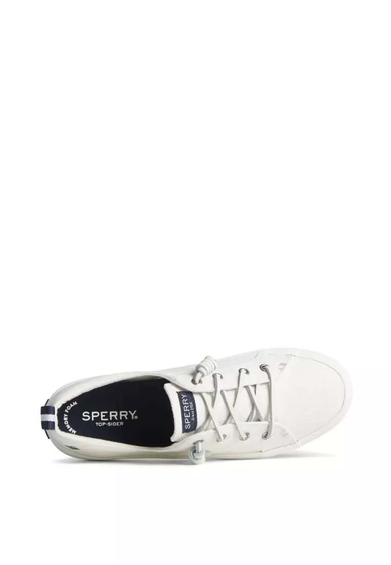 Buy Sperry Sperry Women's Crest Vibe Linen Sneakers - Linen White ...