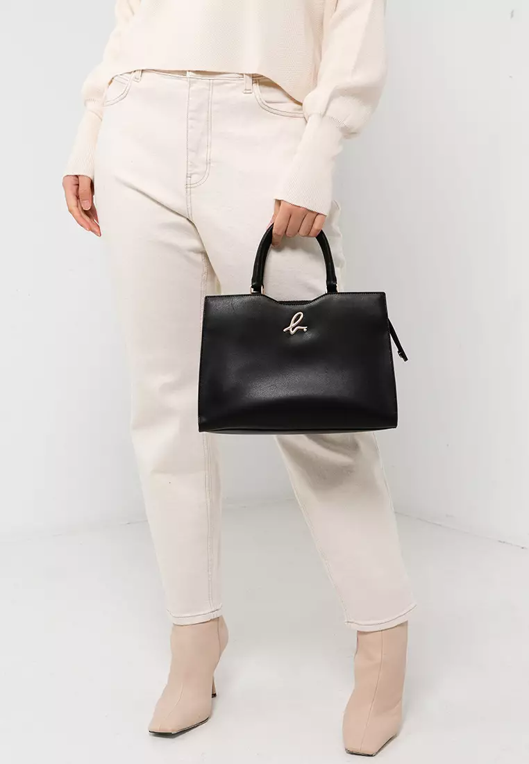 Leather Top-Handle Bag