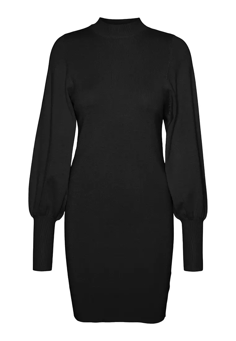 Buy Vero Moda Holly Karis Puff Long Sleeves Dress 2024 Online | ZALORA ...