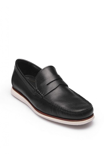 East Rock black Waypoint Men's Loafer Shoes 110EBSH4CBB324GS_1