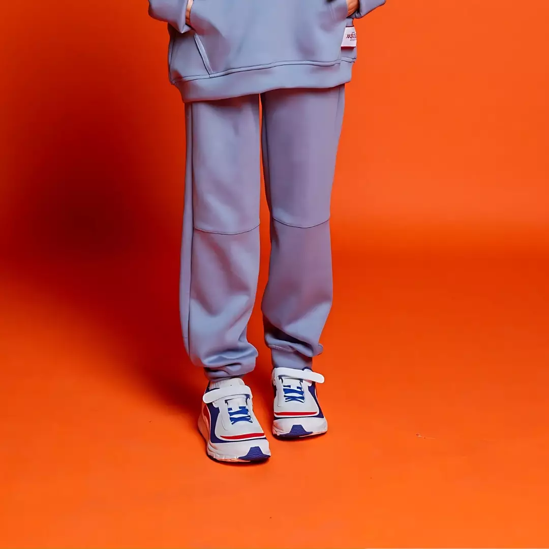 BOLD&KO Bk Limitless Loose Fit Jogger Blue/ Celana Jogger Anak Laki-Laki / Celana Perempuan