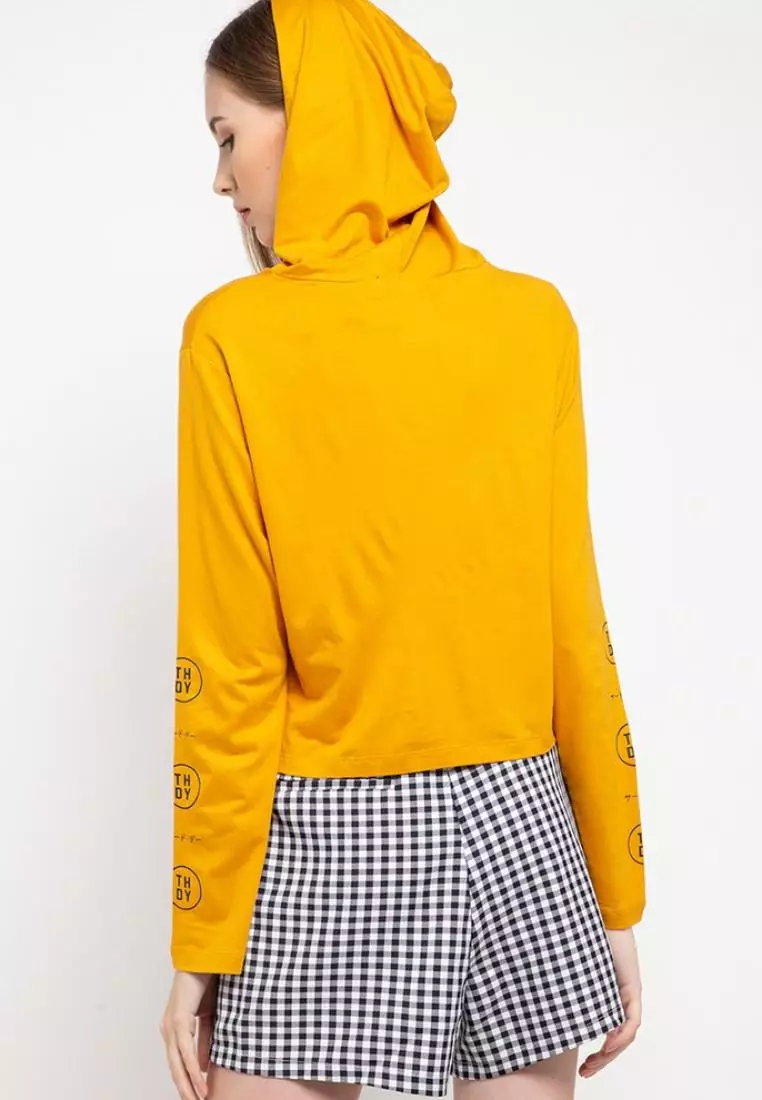 LTC55 CropHoodie evo arm kuning