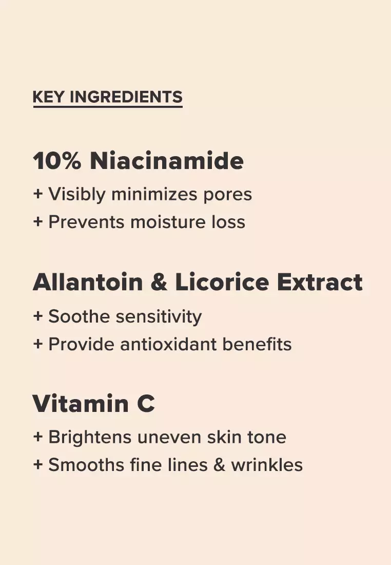 10% Niacinamide Brightening Booster Serum 20 ml