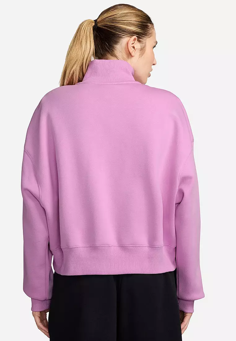 Sportswear Phoenix Fleece Women's Oversized 1/2-Zip Crop Sweatshirt
