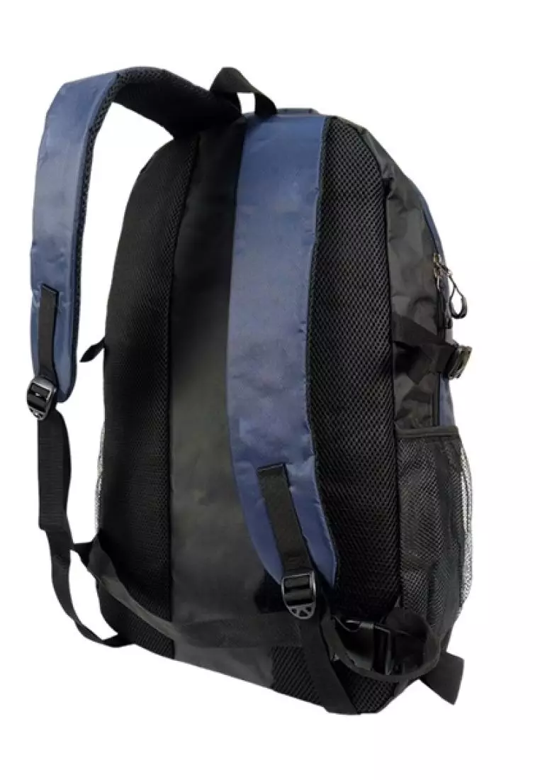 [NEW ARRIVAL] Haitop 45L Venture Style Waterproof Hiking Sports Zipper Outdoor Backpacks Bags - HH2458 NAVY