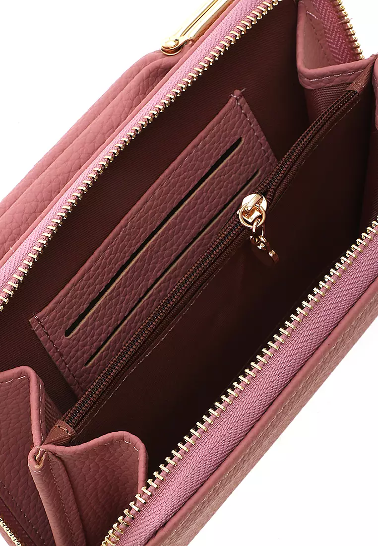 Sling Bag Tas Selempang Wanita Mini Design Many Slot Material Leather Kulit ORIGINAL