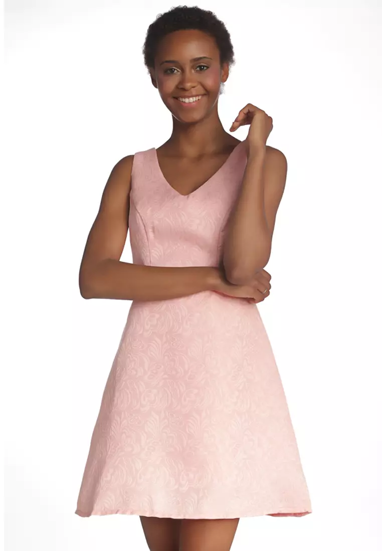 Buy London Rag Pink Printed Sleeveless Mini Dress 2024 Online