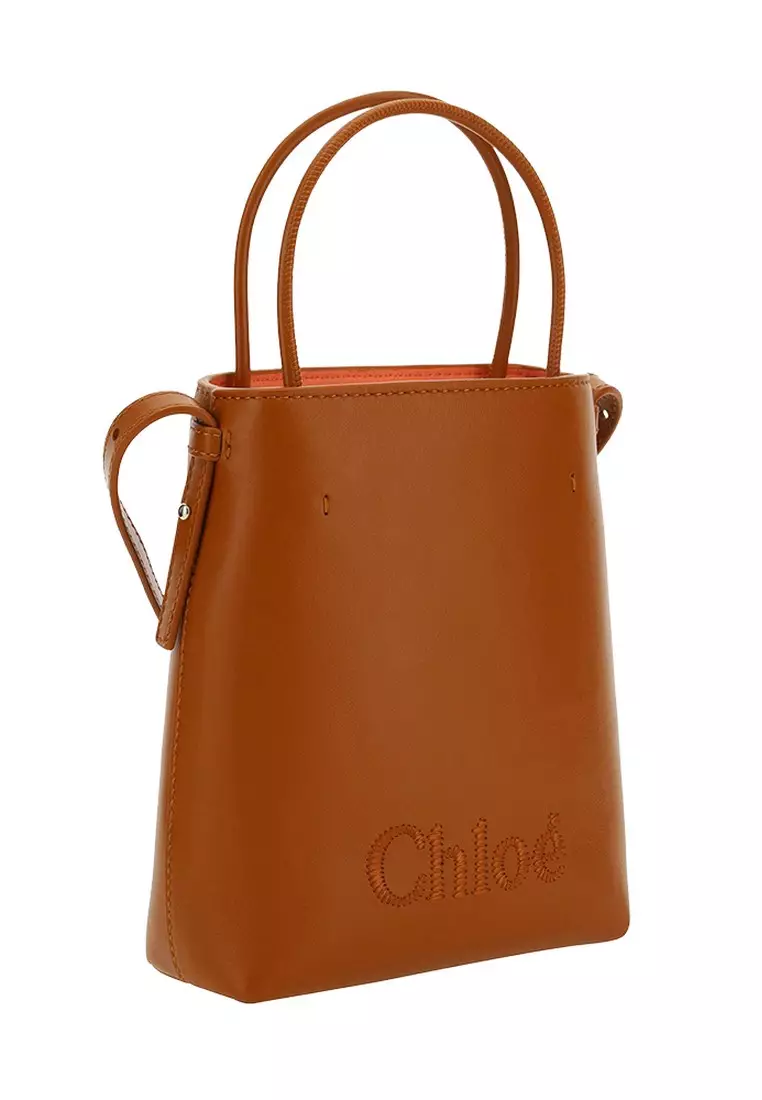 Chloé レザー製Chloé Senseマイクロトートバッグ | Chloé JP