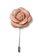 Splice Cufflinks pink Pink PU Leather Camellia Flower Lapel Pin SP744AC46UCZSG_1