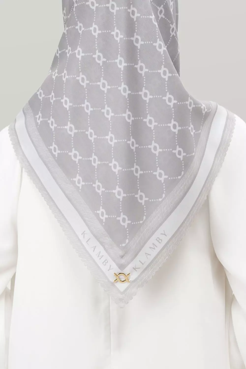 Klamby - Monogram Scarf London Edition Fossil