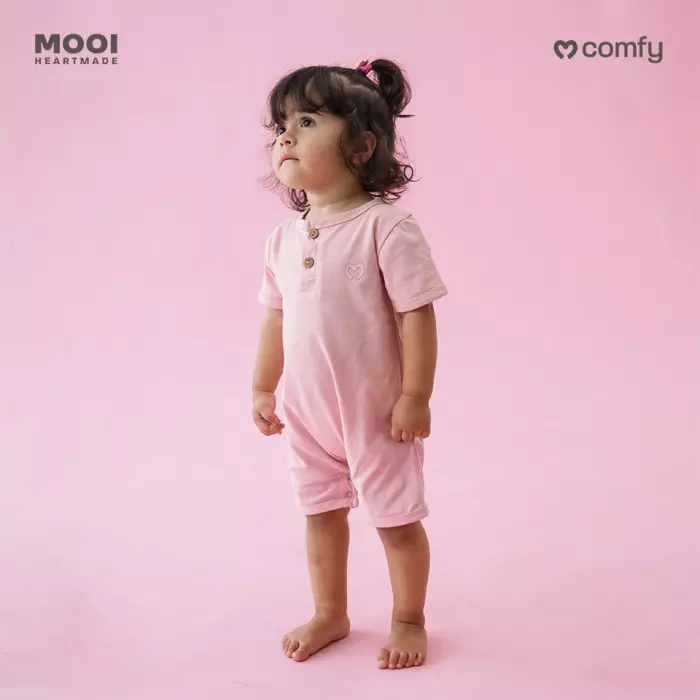 Mooi Jumper Bayi Comfy Baby Basic Romper - Steel Navy