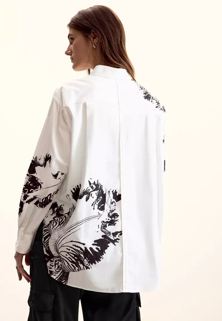 Orchid shirt M. Christian Lacroix