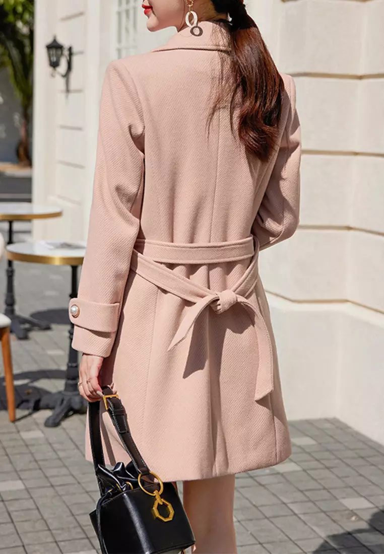 Slim Trench Coat YGH-EY89137