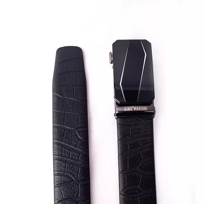 Ikat Pinggang Pria Kulit Gino Mariani Brandon Black