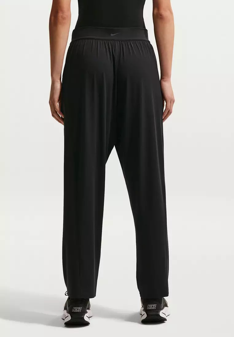 Zenvy Women's Loose Mid-Rise Trousers