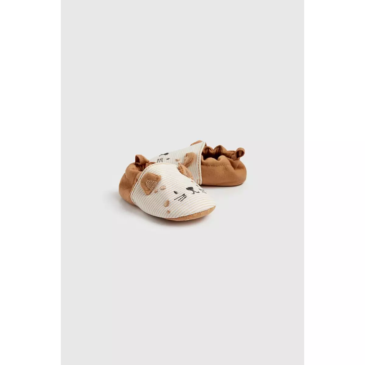 Mothercare Bear Baby Shoes - Sepatu Bayi Laki-laki (Krem)