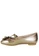 Jacque gold Guccie Rose Gold Flats JA262SH14KDHMY_2