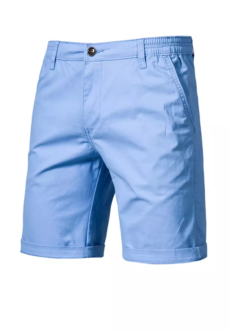Straight Cropped Shorts AX019