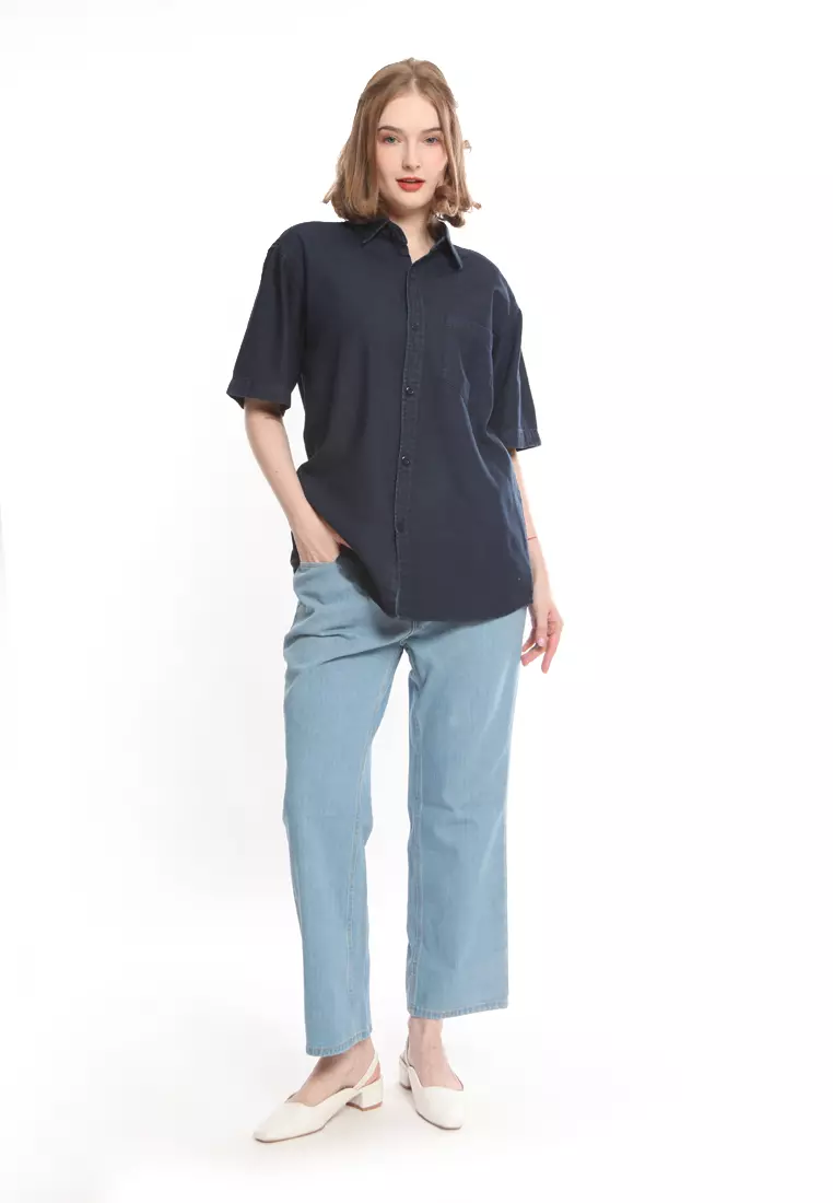 Kemeja Denim S/S 282302