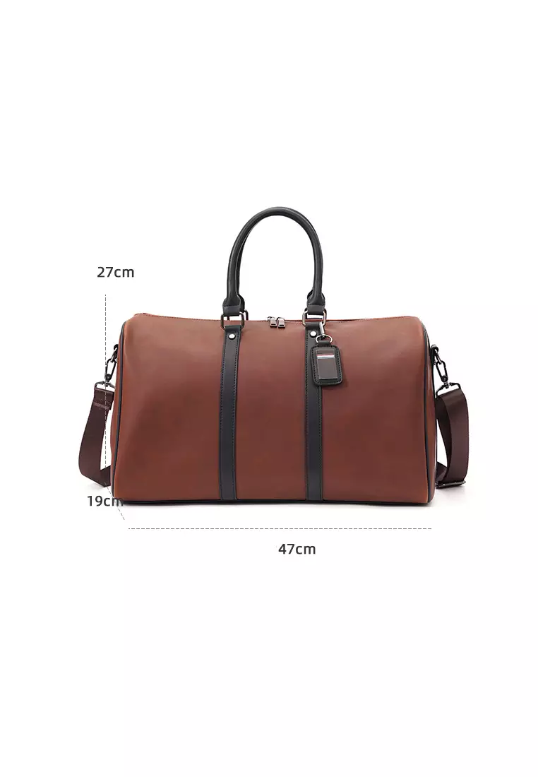 Mens leather hotsell hand luggage bags