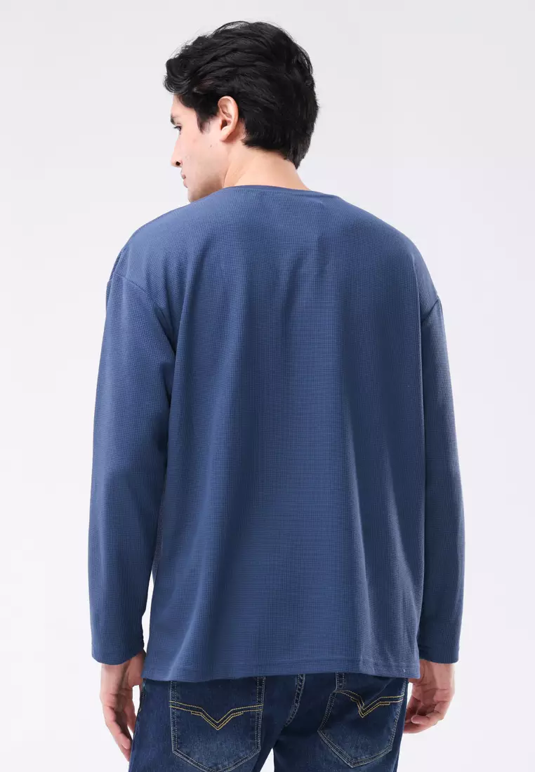 Round Neck Long Sleeves Comfort Fit