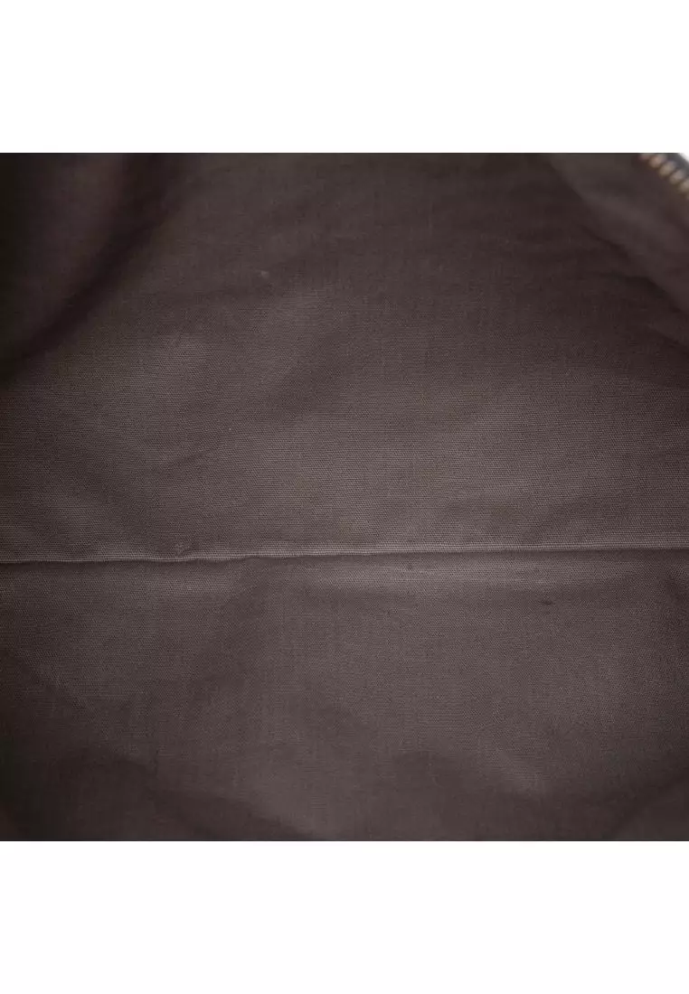 Pre-Loved Bottega Veneta Nappa Intrecciato Clutch