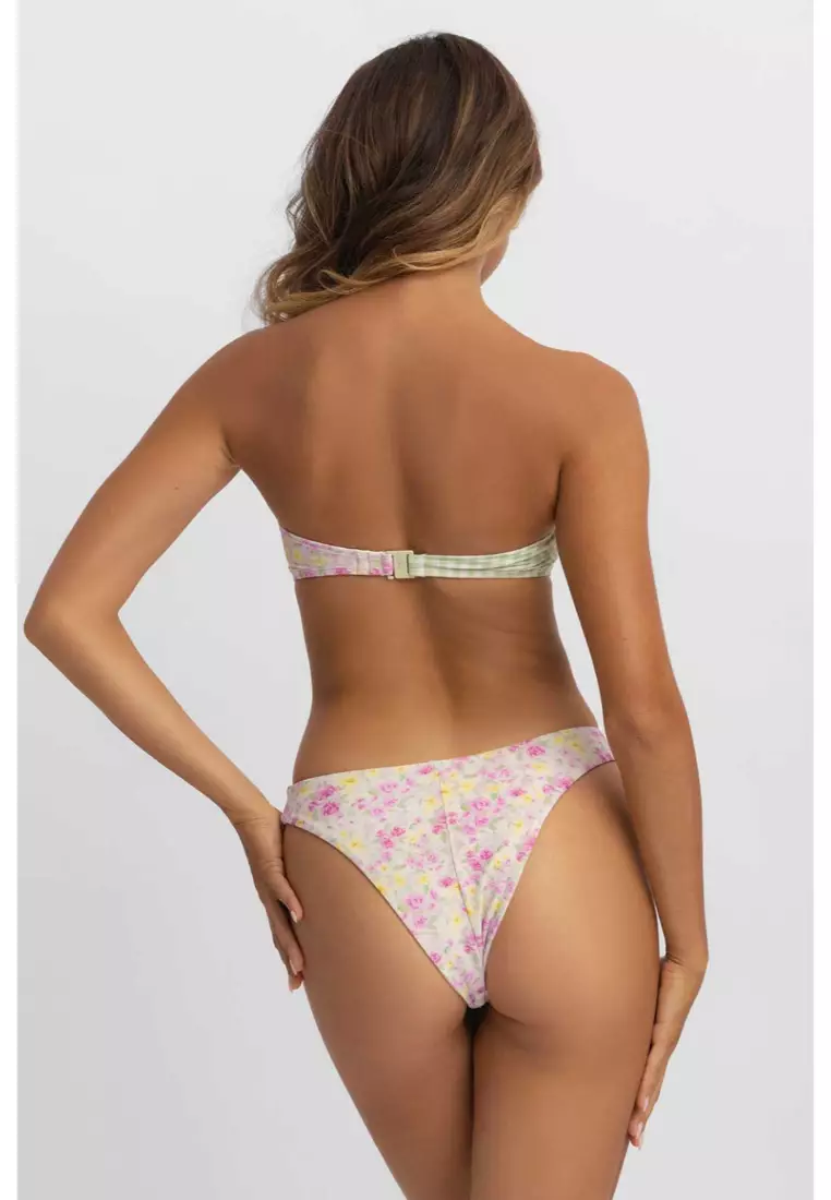 Alana Bandeau Bikini Top / Summer Picnic