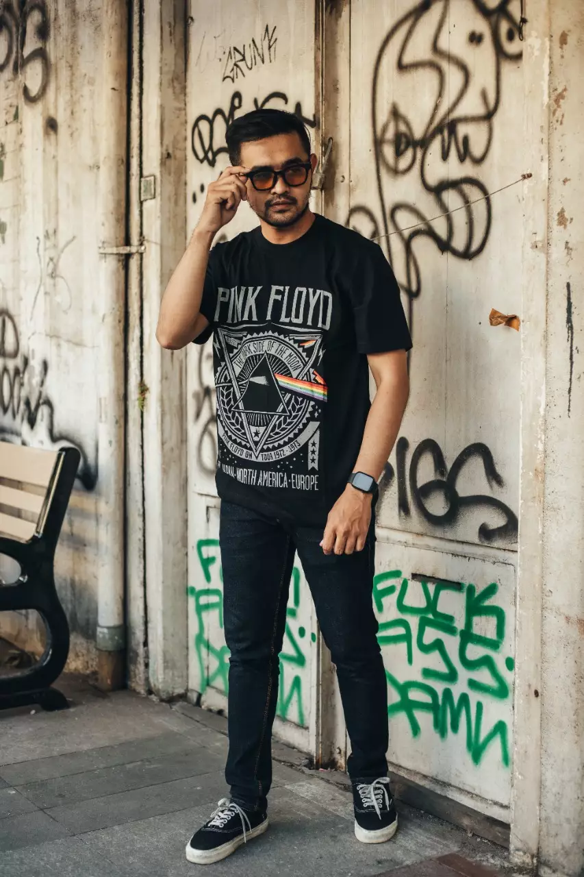 Ossu Pink Floyd Tour Band Tshirt