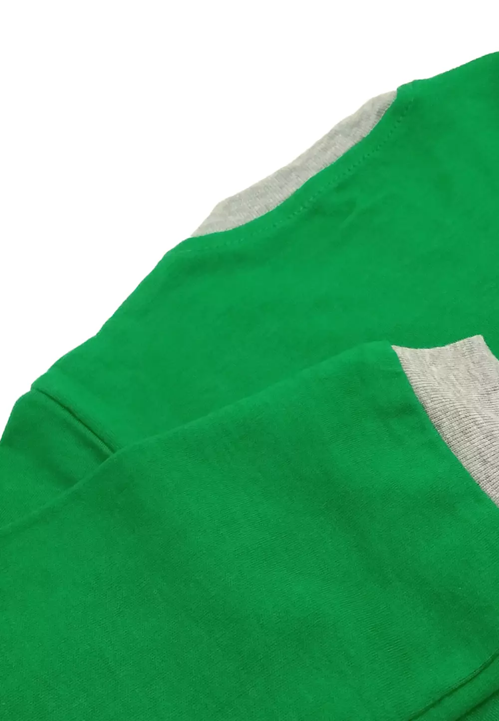 Wakakids Setelan Bayi Baju Lengan Panjang Anak Usia 12 Bulan Hingga 18 Bulan Set Piyama Baju Tidur Motif Cat Meow 3326 Hijau