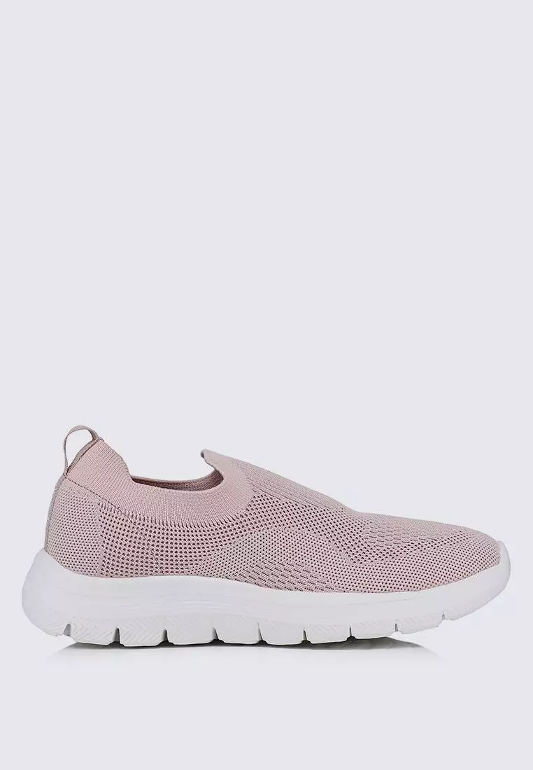 Discount on My Ballerine  shoes - SKU: My Ballerine WalkEase Comfy Sneakers In Pink