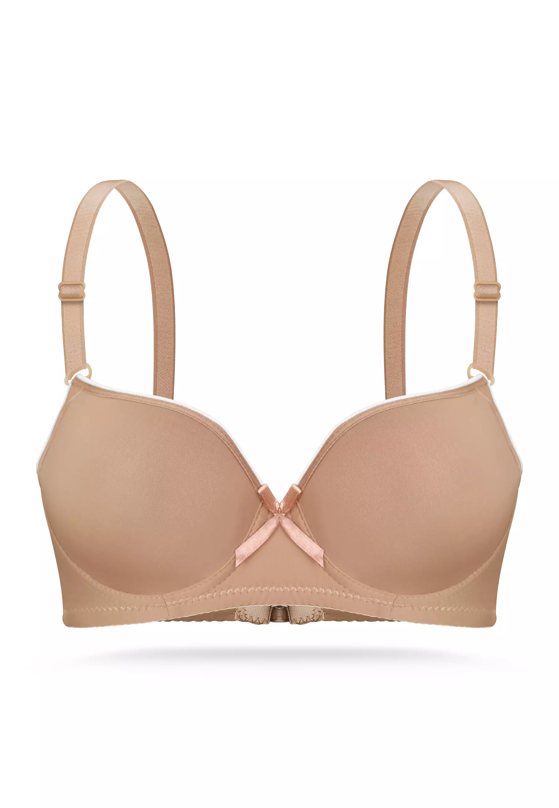 YouHave ( You’ve ) BH Wanita Bra Women Woman Bra Kawat Bra Busa Sedang Motif Garis Beha Be Ha Kait 2 Bra 100191