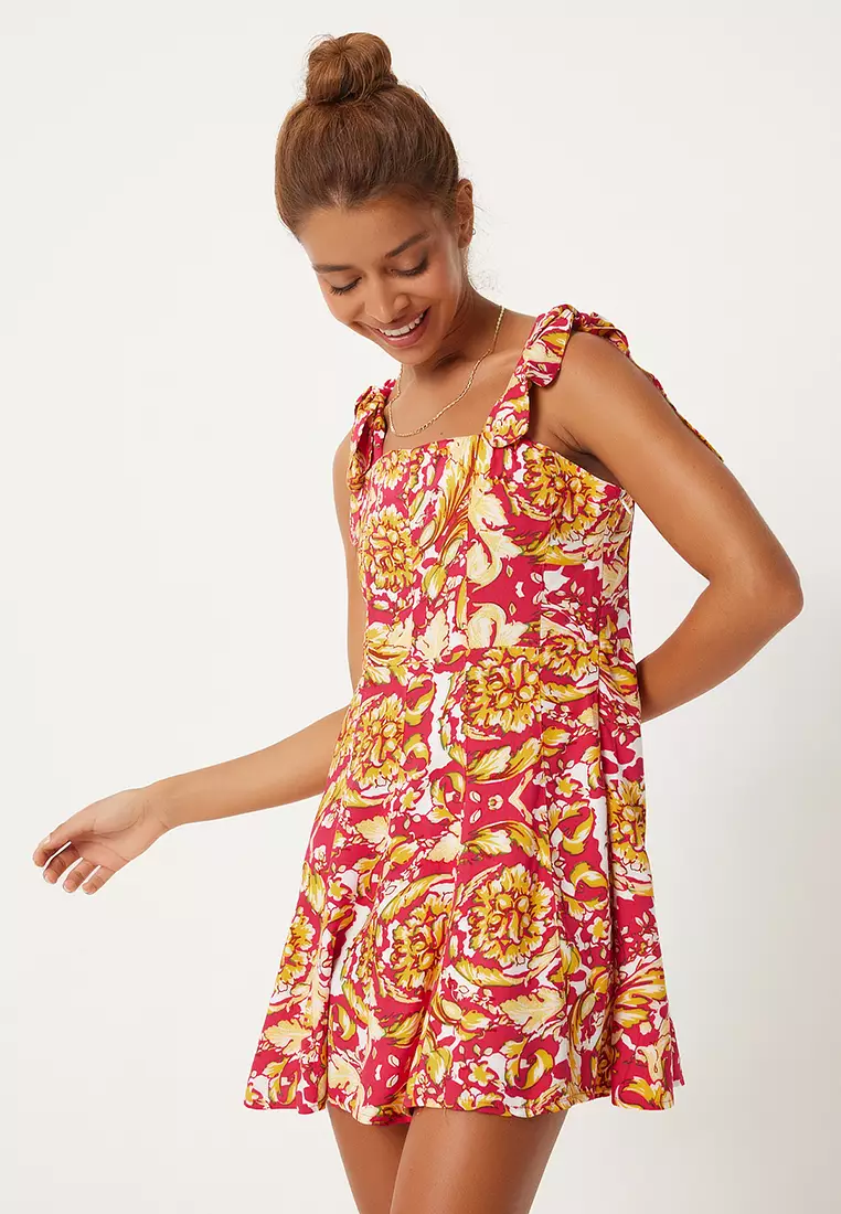 Floral Mini Dress