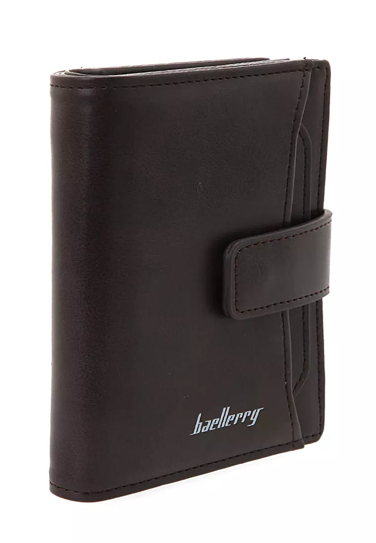 Dompet Kartu Pria Model Pendek Card Wallet Many Slot Material PU Leather ORIGINAL