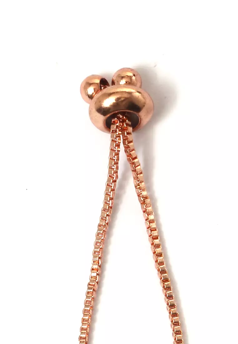 Gelang Ankle Pita Mutiara Perhiasan Aksesoris Wanita Gold - 17