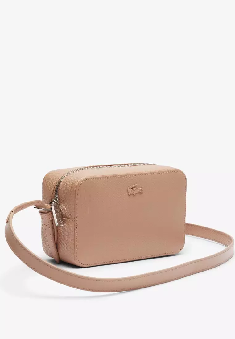 Unisex Chantaco Piqué Leather Small Shoulder Bag