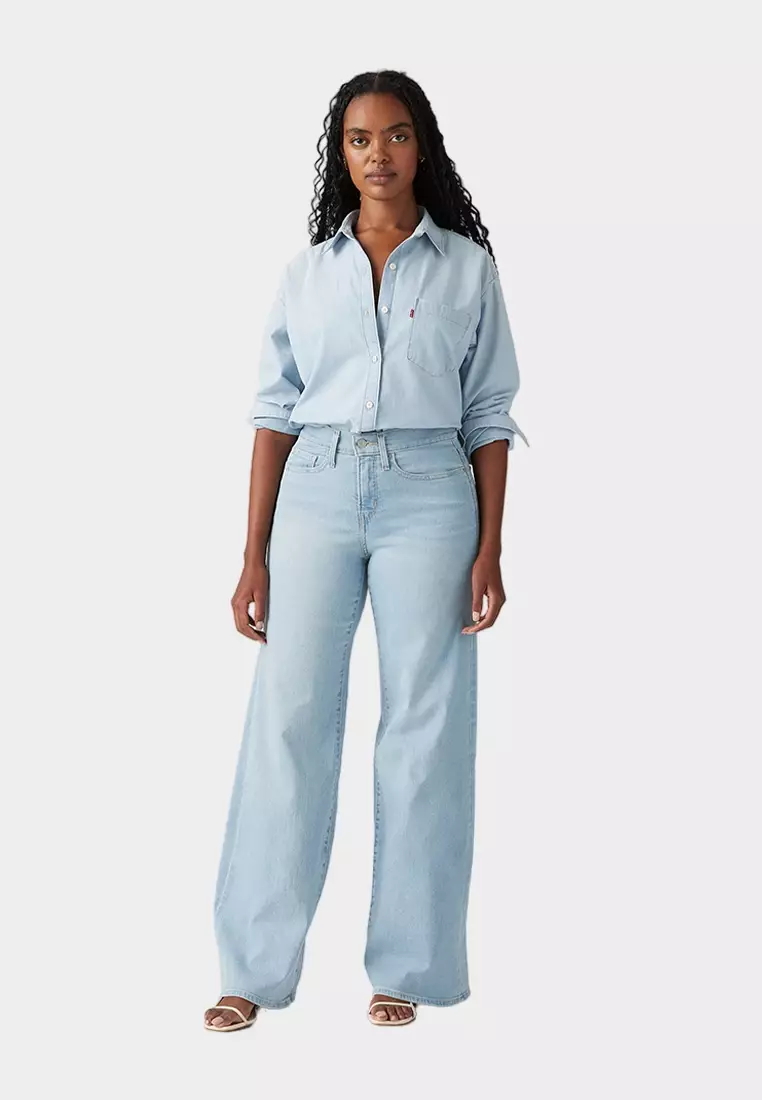 Women's 318 Shaping Wide-Leg Jeans 001PZ-0004