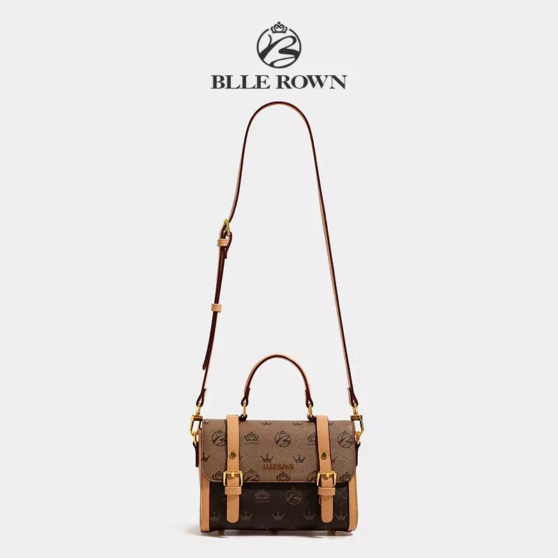 BLLE ROWN BR5016 Tas Selempang Wanita Shoulder HandBag-Brown