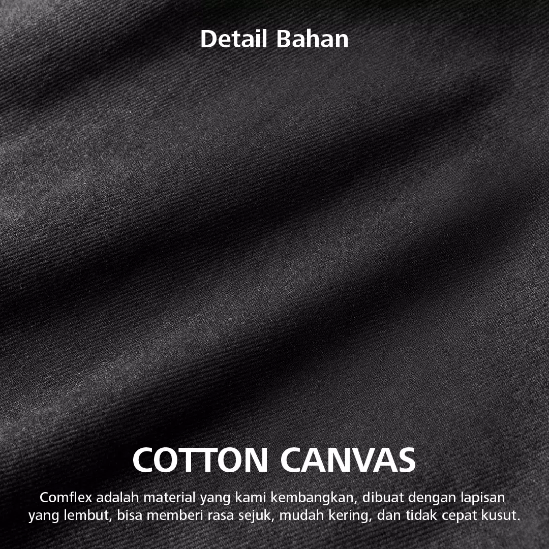 Bodypack Hoxadrine 1.0 Basic Jacket Hangout Pria Wanita Harian Jaket Praktis - Hitam