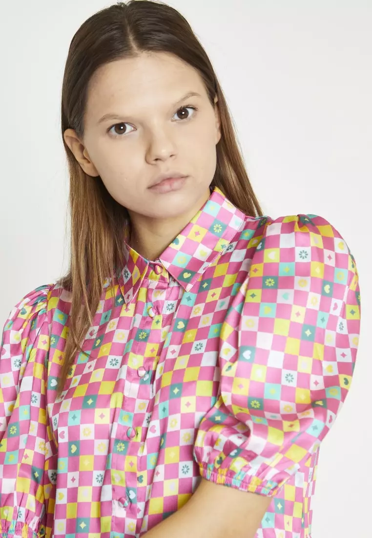 Collared Mini Dress