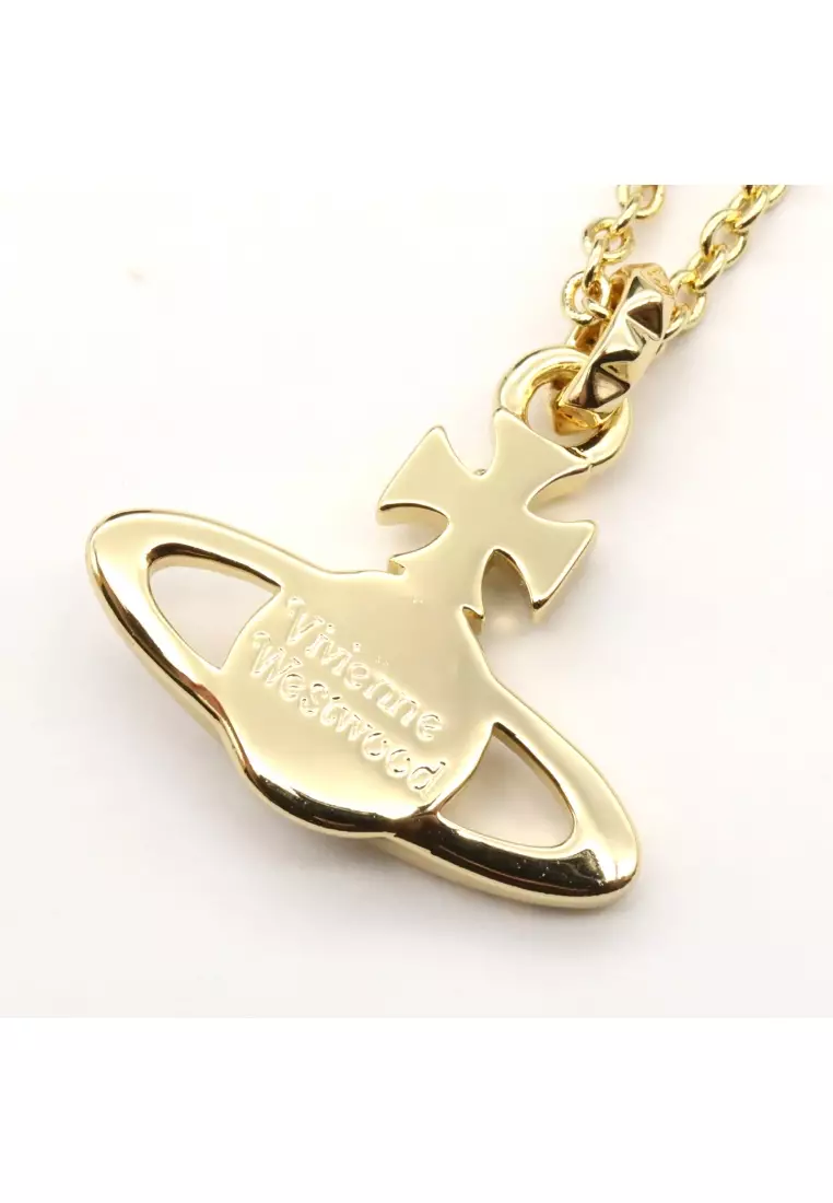 Pre-Loved Vivienne Westwood necklace necklace Brass gold