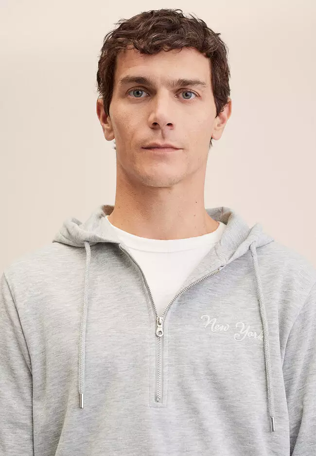 Message Zip Hood Sweatshirt