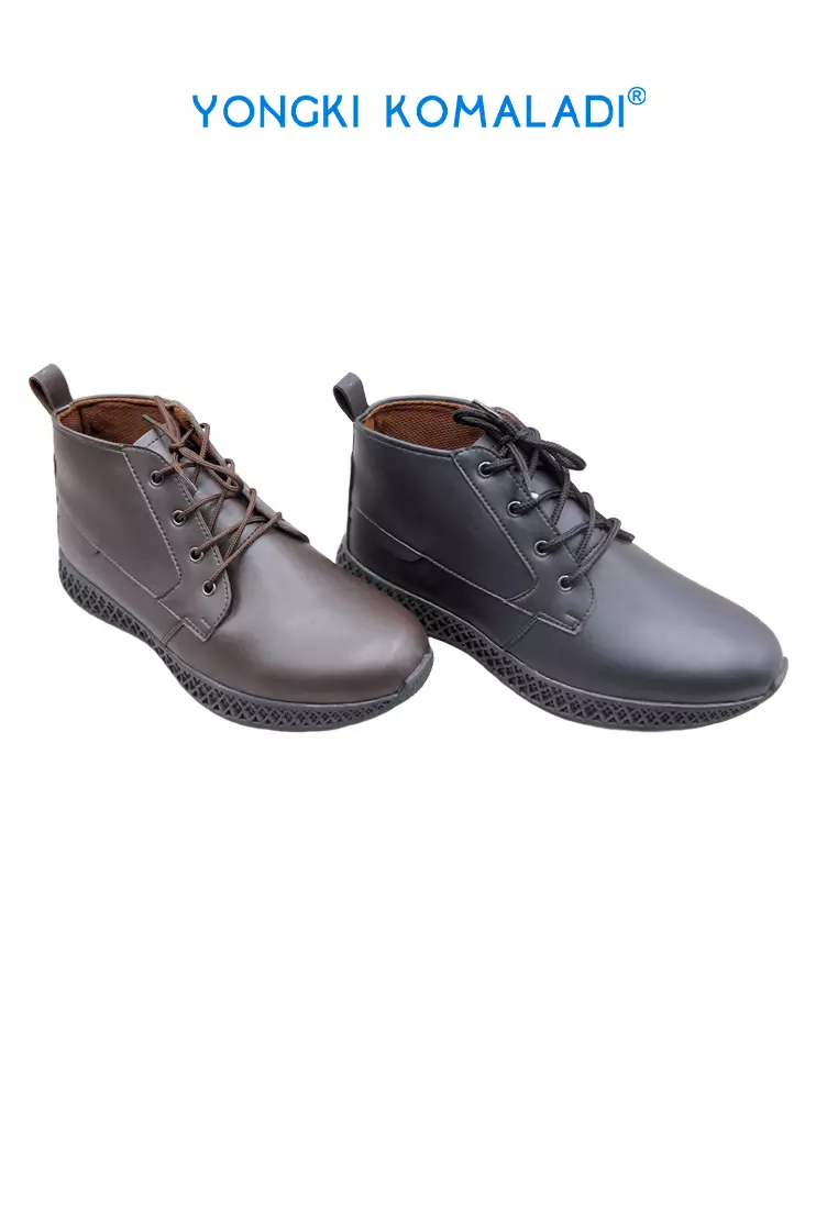 [ ORIGINAL ] YONGKI KOMALADI BOOTS OL-OBR11381-24 HITAM