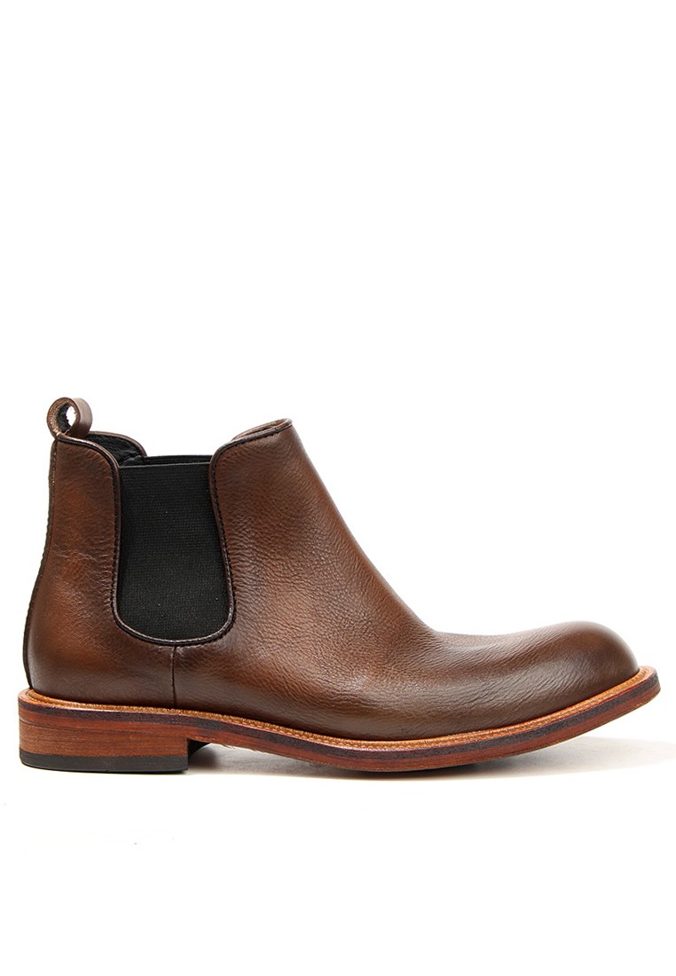 Gin Grain Leather Chelsea Boot WN531-7