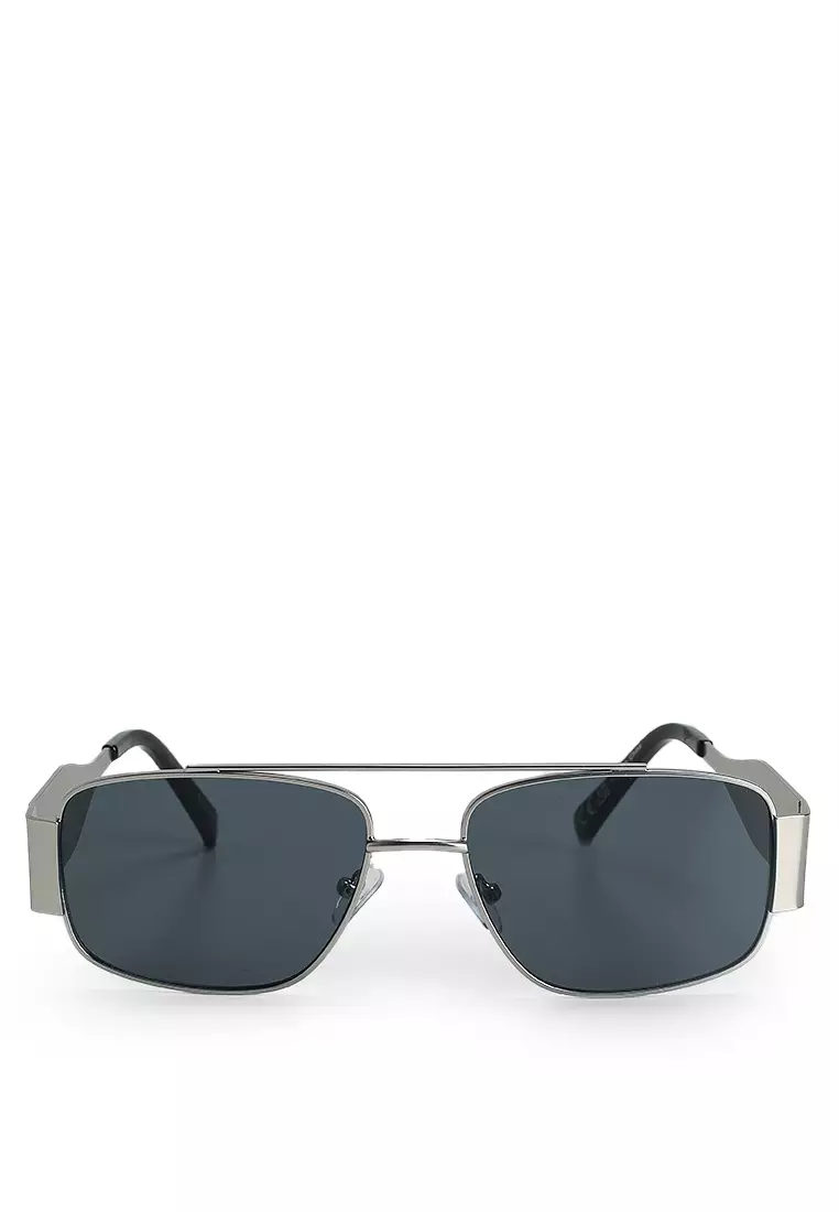 Clubshades Metal Narrow Navigator Sunglasses