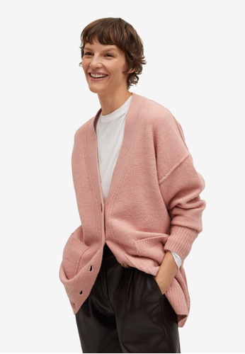 Buy Mango Oversize Buttons Cardigan Online Zalora Singapore